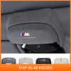 -Suede Car Sunglasses Holder Glasses Case Sunroof Sunglasses Storage Box For BMW 3 5 Series X3 X5 G01 G02 G05 G07 G20 U11 G60 G3
