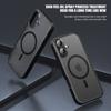 For iPhone 16 Plus Case Matte PC+TPU Phone Cover Compatible with MagSafe