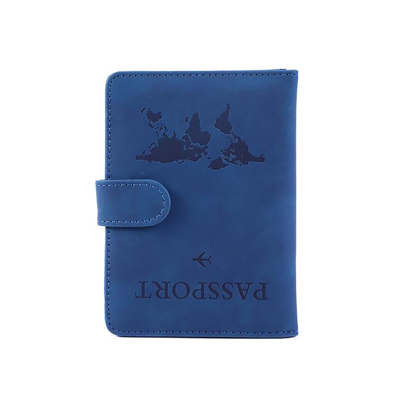 2024 Unisex PU Leather Passport Holder & ID Bag