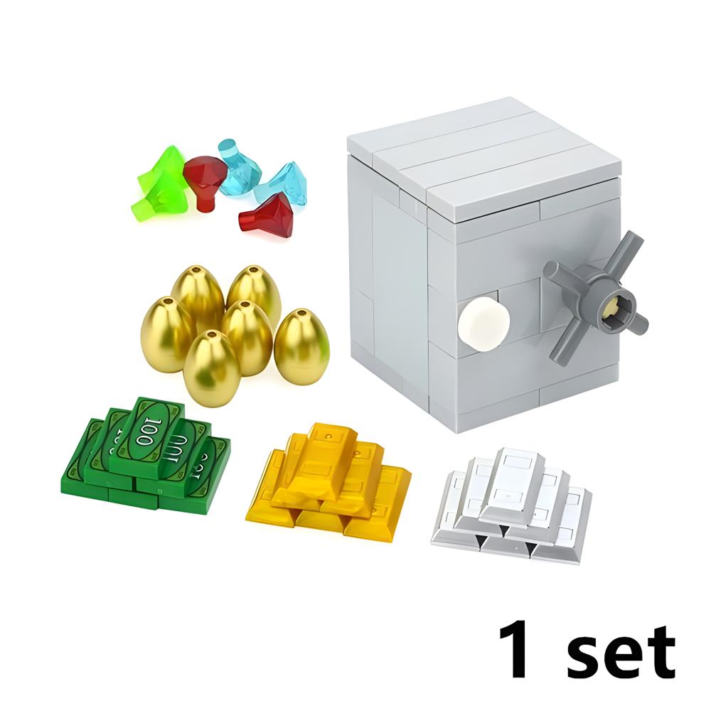 City Furniture Bed Series Creative Bricks TV Kitchen Bedroom Bathroom Parts Basketball Stand DIY Kits Kids Toys Building Blocks