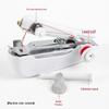Compact Handheld Sewing Machine: Portable, Versatile, Manual Stitcher for Simple Sewing Tasks