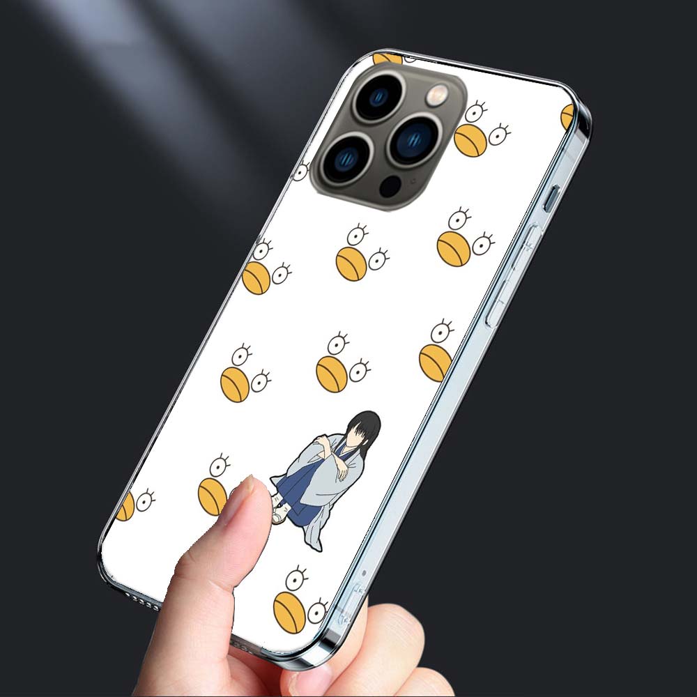 Anime Gintama Mr. Raindrop Phone Case For Iphone 16E 15 Pro 14 Plus 17E 16 17 Pro Max Air 11 12 13 Mini Shockproof Capa Cute