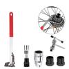 Mountain Bike Repair Tool Kit: Chain Breaker & Flywheel/Bottom Bracket Removal Tools