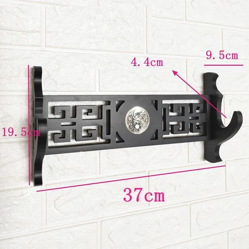 1/2/3/4 Tiers Sword Holder Classical Hollow Out Flute Storage Rack Wall Mounted Japanese Katana Sword Knife Display Holder