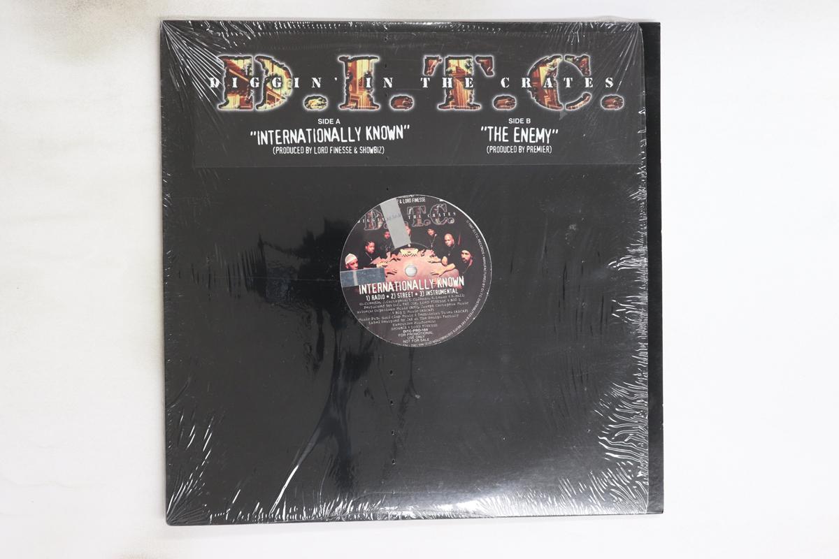 

12-дюймовая запись DITC. - Известный на международном уровне / Враг DITCPRO164PROMO 1997 США Рэп и Хип-хоп/R&B Б/у