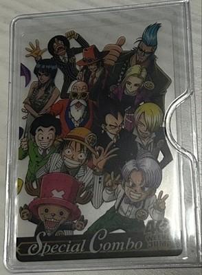 Weekly Shonen Jump 40th Anniversary Dragon Ball One Piece Morinaga Wafer Card