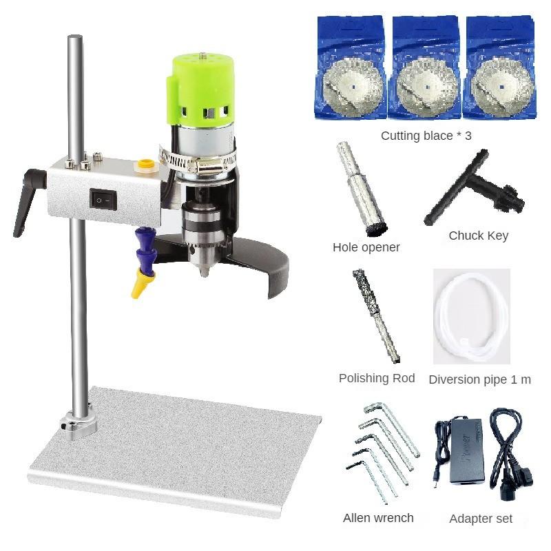 Household Wine Bottle Cutting Machine Electric Glass Bottle Cutter DIY Wine Bottle Flowerpot Grinding And Drilling Equipment