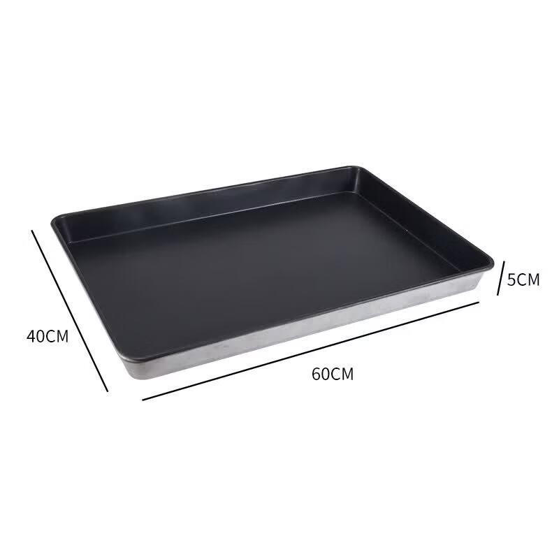 QW Commercial Rectangular Non-stick Carbon Steel Baking Pan 60x40cm