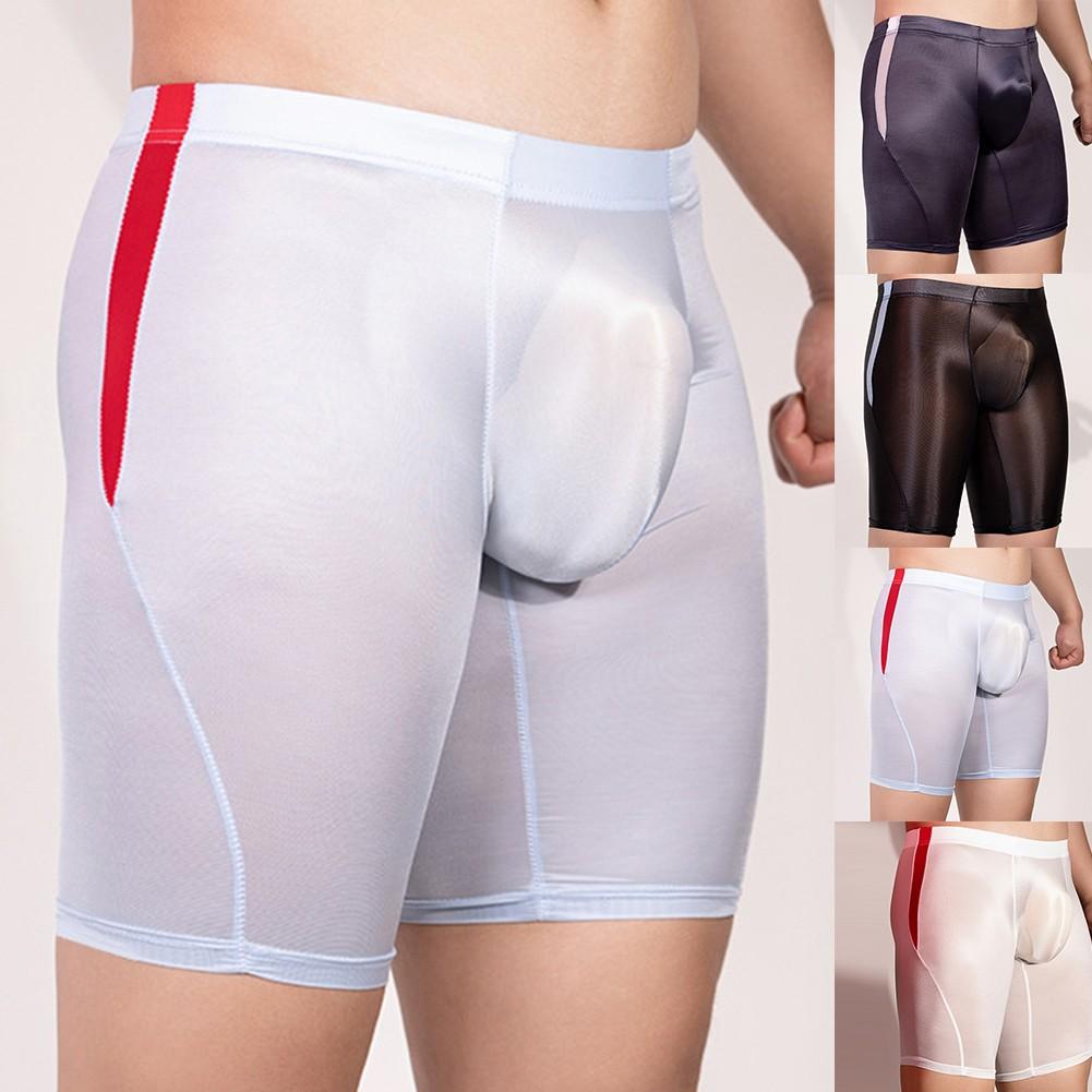 High Stretch Brief Shorts Regular Sexy Smooth Boxer