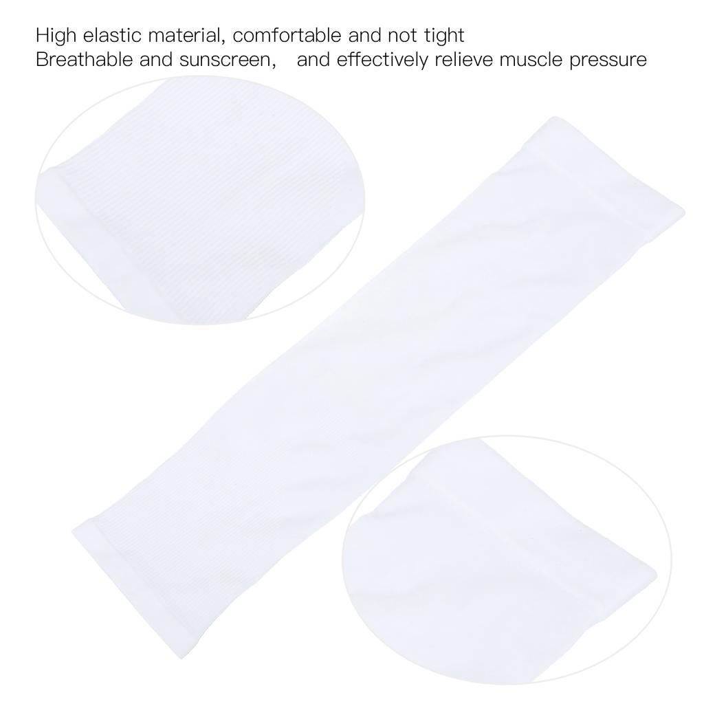 Ice Silk Sleeves Sun Oversleeves for Outdoor Sports for Men and Women