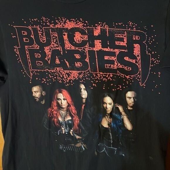 Butcher Babies Gift For Family Black T-Shirt Cotton All Size Unisex T-Shirt S