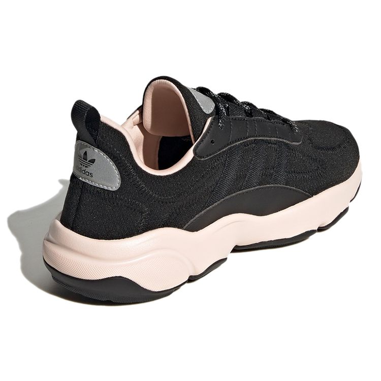 Adidas Originals Haiwee W Pantofi Lifestyle Confortabili, Antiderapanți, Durabili, cu Glezna Joasă, Damă, sneaker, Negru FV9486