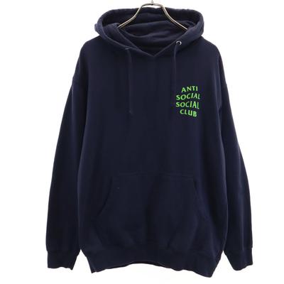 ANTI SOCIAL SOCIAL CLUB Wyprodukowano w USA Nadruk na plecach Bluzy z długim rękawem Męskie Używane