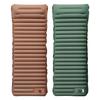 10cm Inflatable Sleeping Mat with Foot Pump & Pillow Camping Air Mattress Waterproof Lightweight Air Cushion for Hiking Trekking