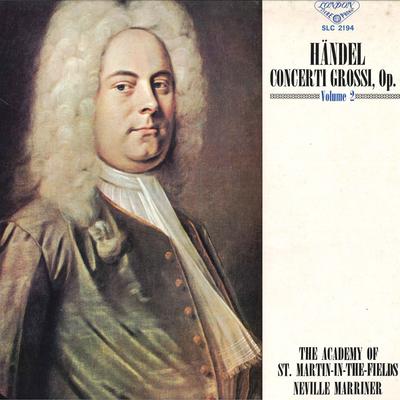 LP Record NEVILLE MARRINER, ACADEMY OF ST. MA - Handel : Concerti Grossi, Op.6 Vol. SLC2194 LONDON 1972 Japan Classical Used