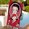 Cartoon B-BettyS BoopS Microfiber Beach Towel Absorbent Quick Dry Soft Yoga Swimming Resort Mountain Climbing Towel