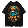Bear Print Graphic T-shirt for Unisex and Women Loose Cotton Shirt Breathable Comfortable Casual Oversized T-shirt Streetwear