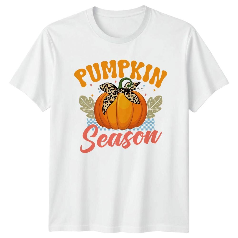 Pumpkin Season Unisexs TShirt Pumpkin Season Fall Gift For Her S