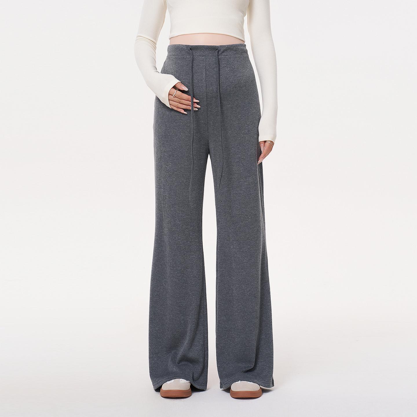 

Masanon 2025 Autumn Maternity Wide-Leg Pants: Comfortable Petite Glutinous Rice Fabric for Pregnant Women XXL