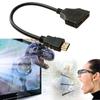 Hdmi Splitter Cable Male To Dual Hdmi 2 Female Y Splitter Adapter In Hdmi Hd Led