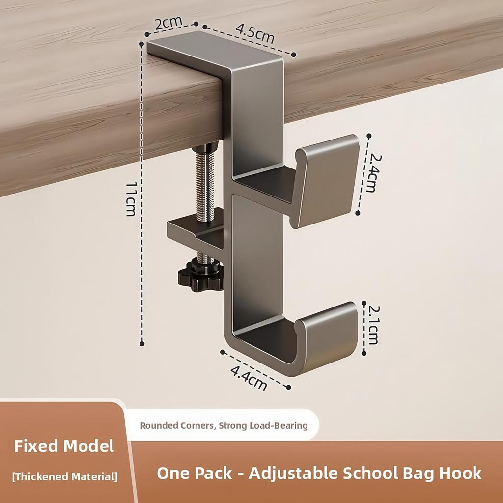 Portable Headset Hanger Punch-free Table Side Hook Wall Hanging Racks Multi-functional Holder for Gaming Headphone Organizer