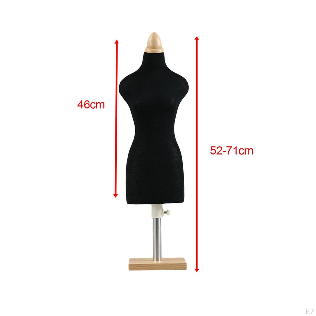 Doll Display Mannequin Torso Stand for Dress Design And Decoration in Dollhouse