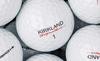 KIRKLAND SIGNATURE Kirkland Signature Golfballer med uretande cover, 3-lags, 2 dusin, 24 baller, Hvit