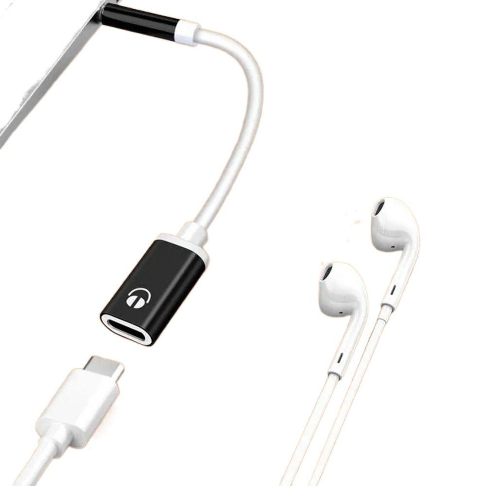 Type C Female Type-C To 3.5mm Jack Converter 3.5mm Male 3 5mm To Type C Adapter Analog Earphones