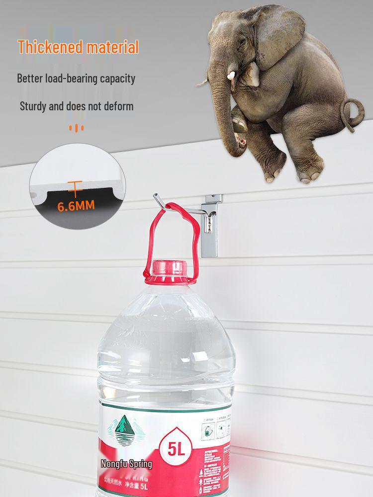 Slotted Panel Shelving Display Rack for Mobile Accessories & Guitar Wall Mount