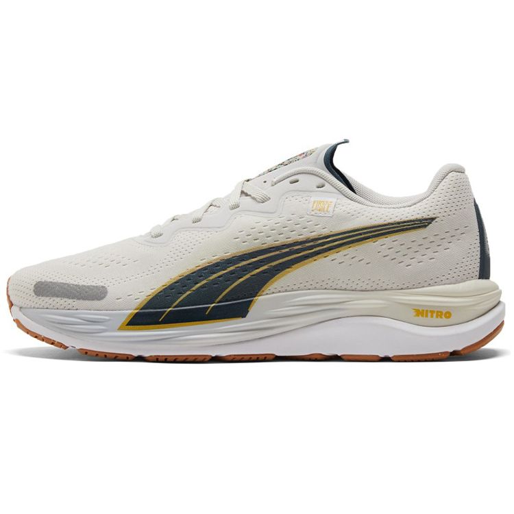 

Puma Velocity Nitro 2 Удобная ткань Амортизация Противоскользящие Износостойкие Отскок Низкий верх Повседневные Кроссовки для бега Мужские кроссовки 376264-01 40