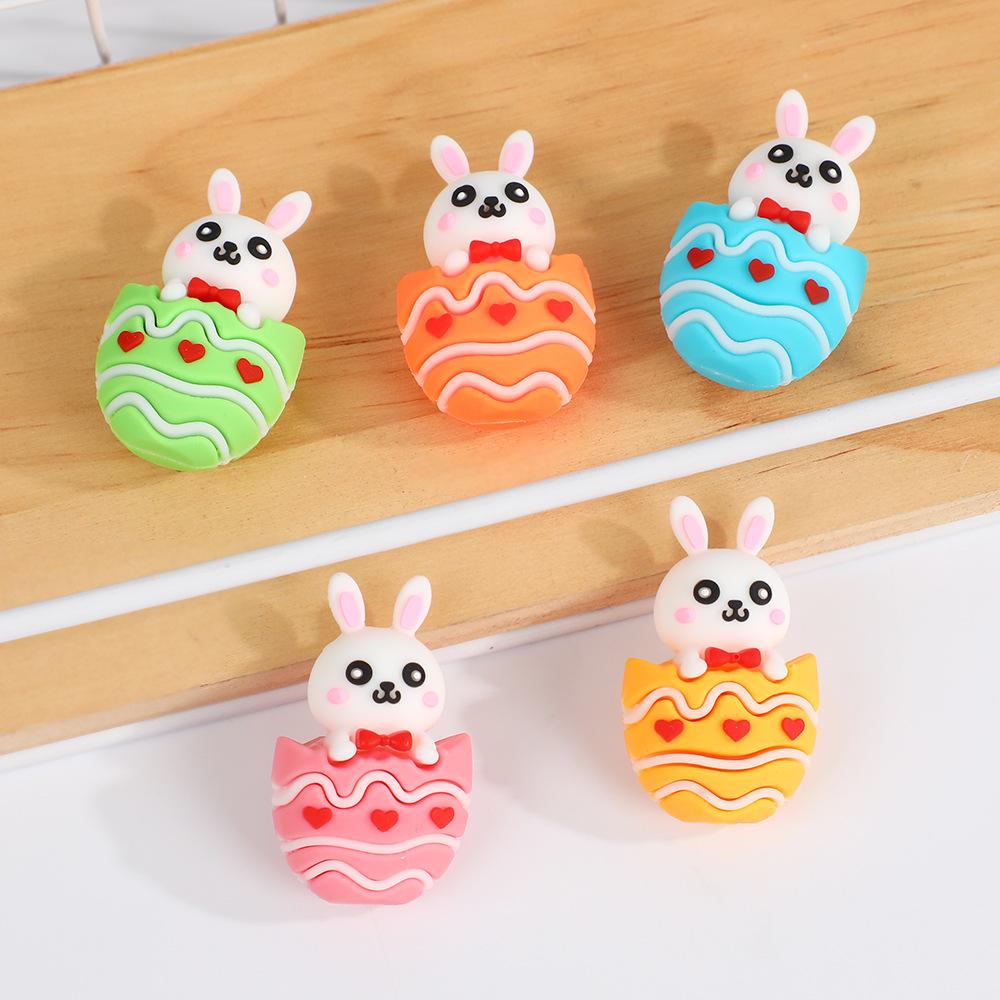 2026 Easter New Rabbit Cute Figurine DIY Home Kawaii Room Decor Garden Decoration Accessories