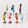 Charming 7 Pcs Tinkerbell Tinker Bell Fairy Action Figures For Kids With Stands