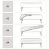 1PC Jacquard Long Bench Cover Dining Anti-dirty Piano Stool Covers Durable Seat Protector Pad for Living Room Home Decor