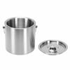 Double-Wall Wine Chiller With Lid Insulated Drink Cooler Champagne Beverage Tub  Wine Chilling