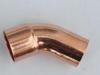 Miedziane Kolano Nyplowe 45St. 22Mm Besco