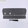 Car Front Grille ert ect Screening Mesh Net Protective Kit Accessories Fit For Toyota Land Cruiser Prado FJ150 2018 -