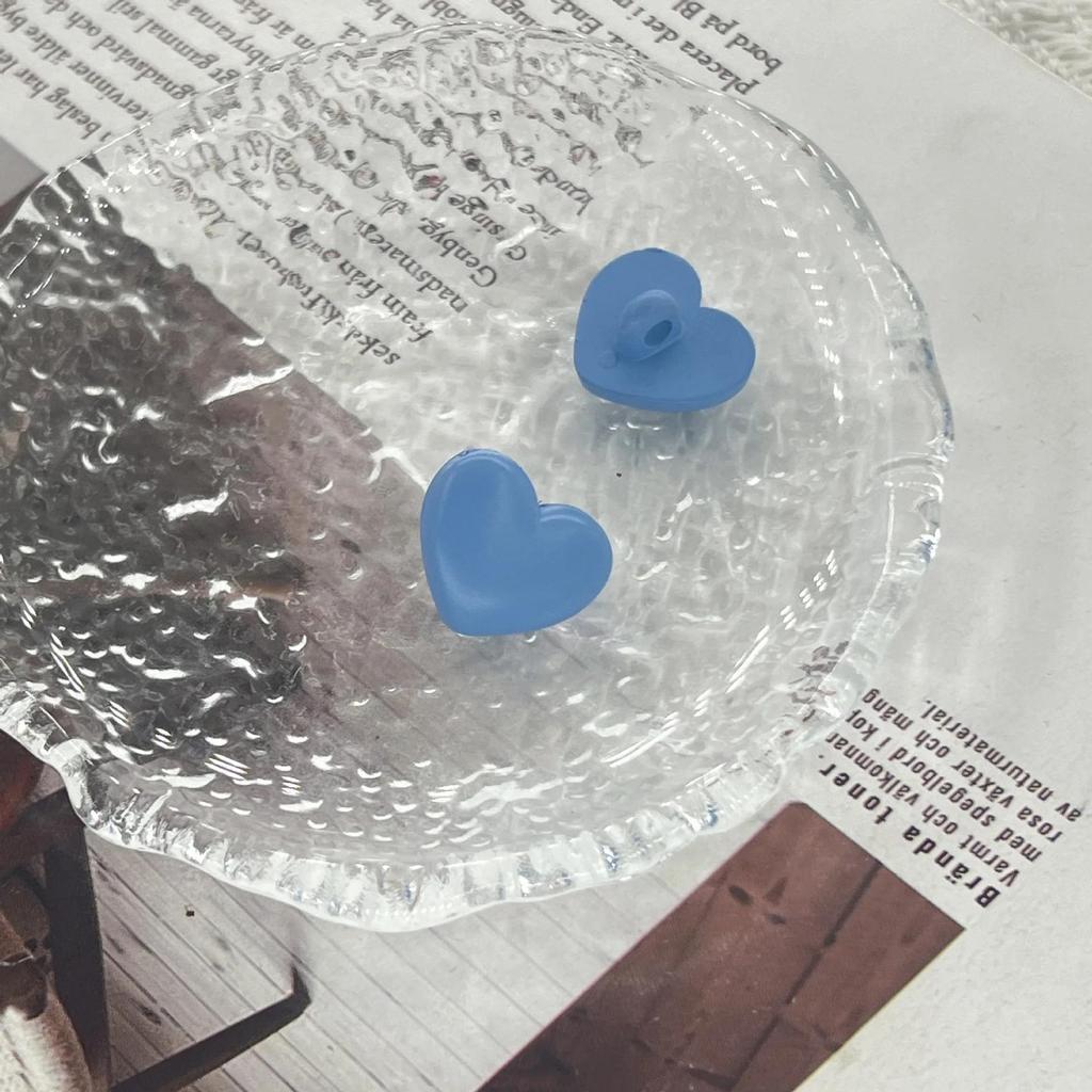 30 Teile/los 18/20mm Bunte hohe footed glänzend liebe spray lackiert kunststoff tasten kinder jacken pullover dekorative tasten