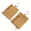 1pc Men's Simple Camping, Mountain Climbing And Fishing Coin Storage Zipper Card Holder, Key Earphones Small Wallet