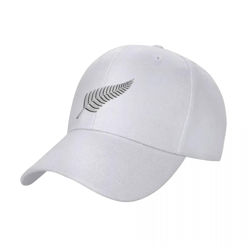 Nya Zeeland NZ Kiwi Svart Silver Ormbunke Emblem Sportfläkt Basebollkeps Snapbackhatt Hip Hop För Flickor Herrar