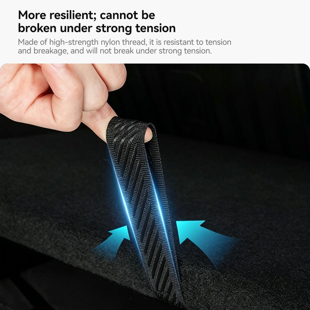 YZ For Tesla Model 3/Y/YL Trunk Lid Pull Rope and Rear Cargo Cover Storage Inner Traction Rope Accessories - Modification Parts