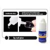 5PCS/Bag Nail Glue 3G Super Strong and Super Adhesive Nail Wearing Glue Nail Sheet Glue Embedding Diamond Dot Drill Nail Gule