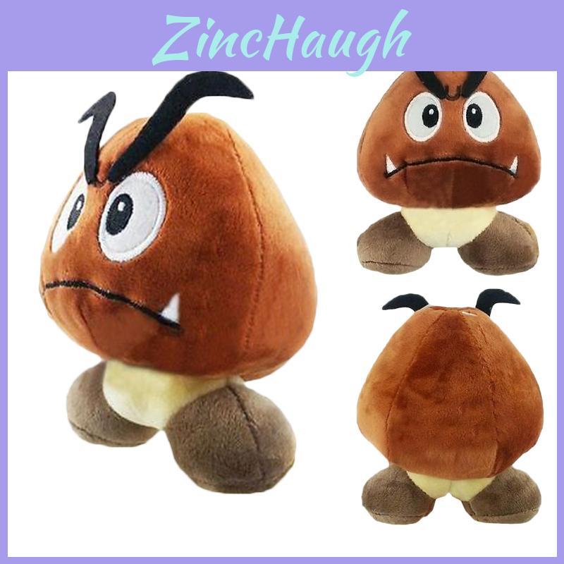 Soft And Huggable 6'' Super Mario Bros. Sad Goomba Plush Doll Toy For Comfort