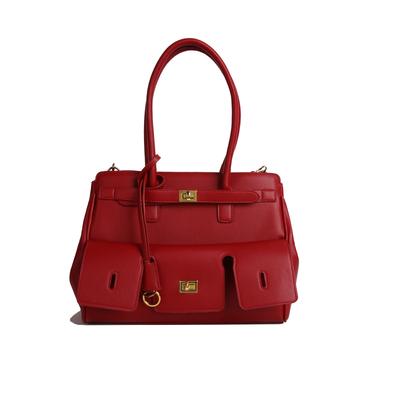 New Hand Long Lift Platinum Bag Armpit Bag Women's High-end Fashion Leather Versatile Lock Messenger Bag