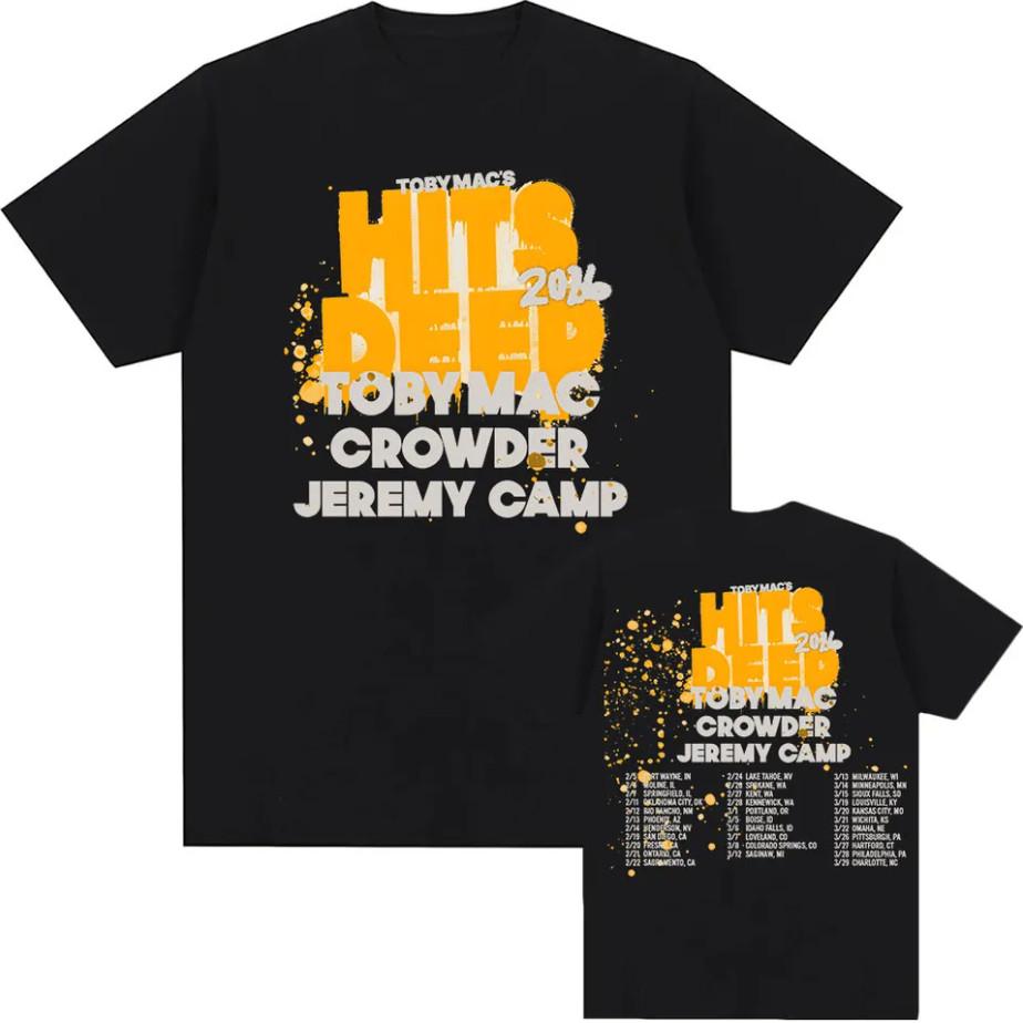 

TobyMac Crowder Jeremy Camp 2026 Live Tour Shirt Unisex T-Shirt S