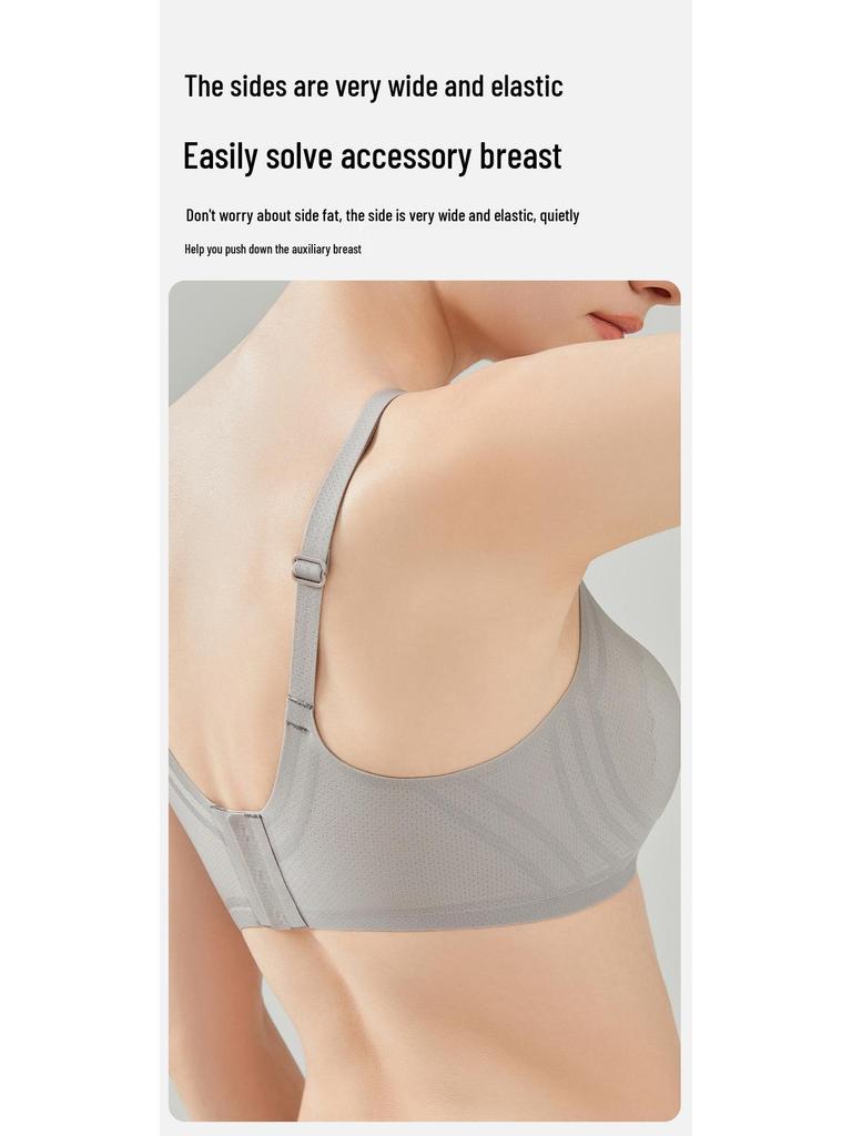 Summer Thin Front-Opening Nursing Bra - Breathable Maternity Underwear