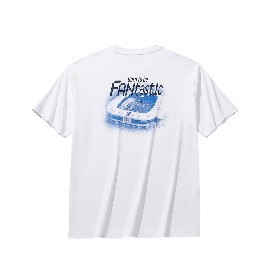 Anta Breathable Casual Minimalist T-Shirt Unisex Tops Snow-White 172638102R-1