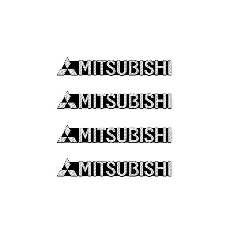 

4PCS 3D Aluminum Speaker Stereo Speaker Badge Emblem Sticker for Mitsubishi asx lancer outlander pajero car styling Accessories
