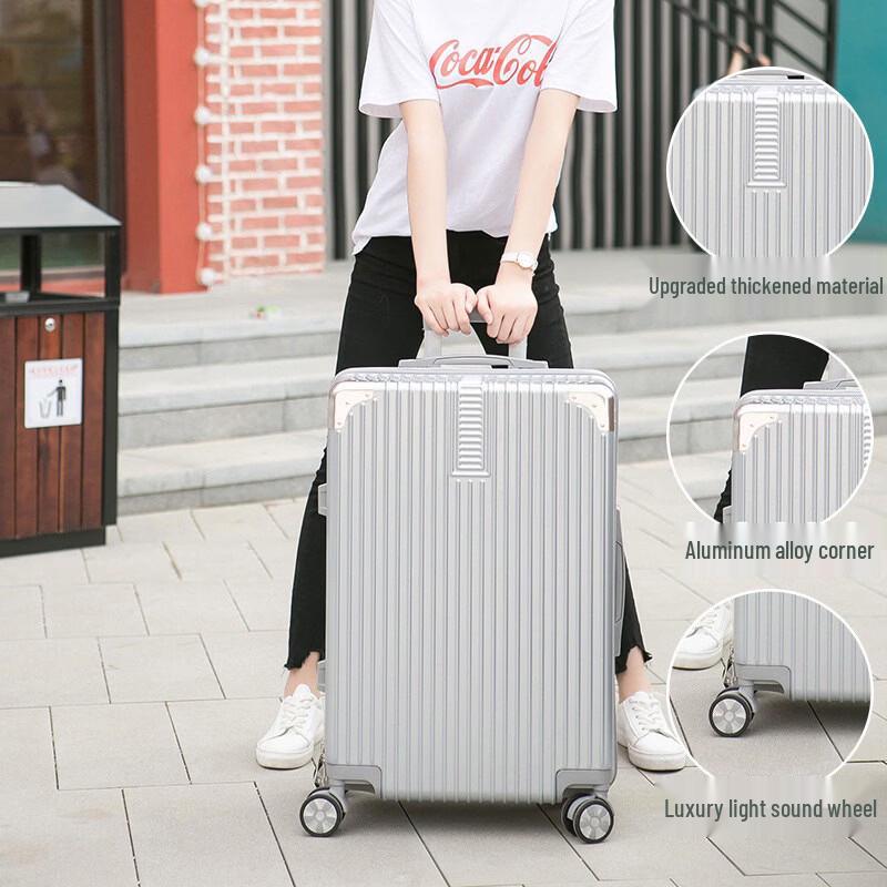 PACKAGE FASHION Unisex ABS Spinner Luggage