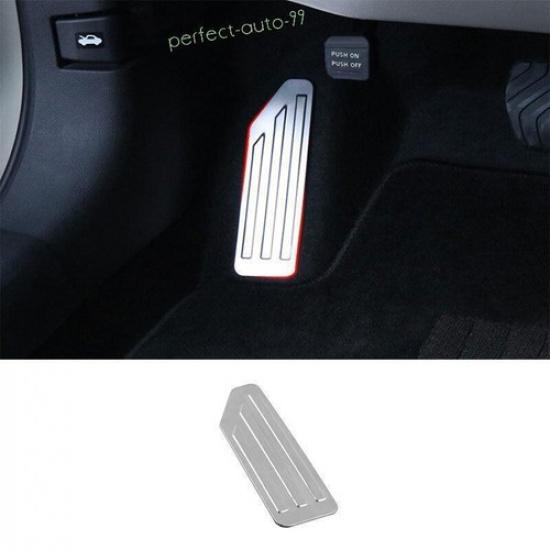 For Nissan Sentra 2020-2024 Silver Titanium Non-slip Footrest Pad Pedal Panel 1X
