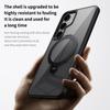 For Samsung Galaxy S24 Magnetic Case Kickstand TPU+Acrylic Phone Cover